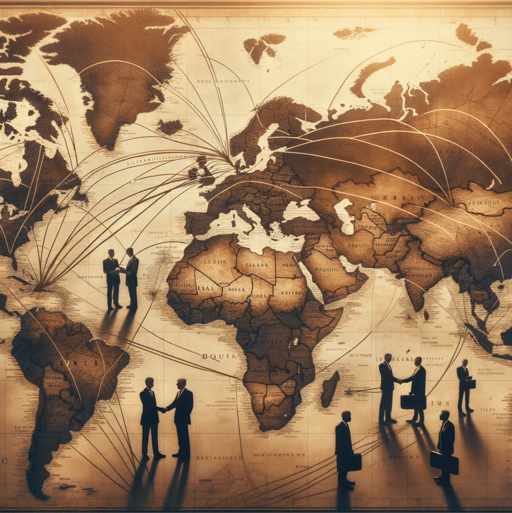 Grannville Consultings Visualisation of Expansion around the globe.