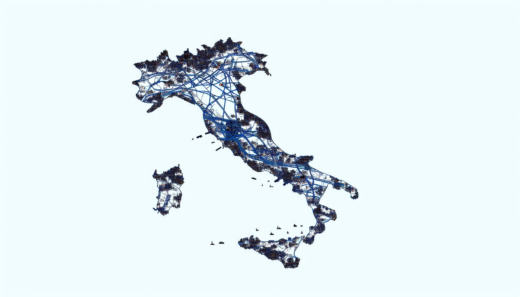 A symbolized representation of successful cross-cultural business partnerships, possibly showing different business icons or symbols connected by lines to represent networking.